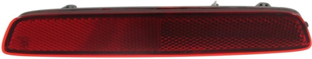 Rear, Passenger Side Bumper Reflector For 2010-2015 GMC Terrain 2013-2016 Chevrolet Trax