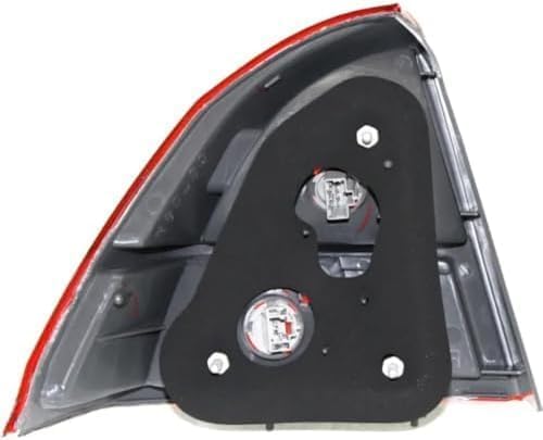 Set of 2 Tail Light Outer Assembly Plastic Left Driver & Right Passenger Side for 2001-2002 Honda Civic & 2001-2003 Acura EL