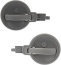 Set of 2 Front or Rear Interior Door Handle Left Driver & Right Passenger Side, without Door Lock Hole for 2008-2014 Dodge Avenger