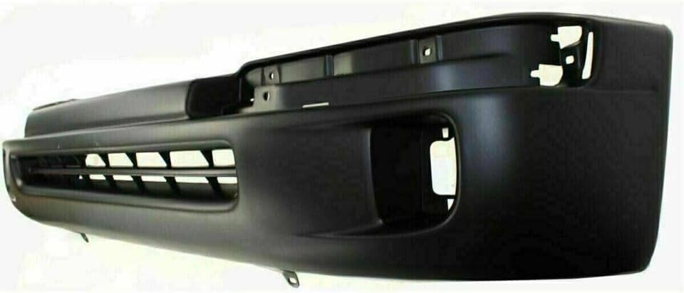 5-Piece Front Bumper Cover Kit: Textured Bumper Cover, Chrome Trims & Signal Lamps (Left & Right) for 1998-2000 Toyota Tacoma