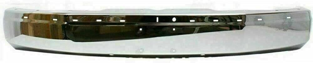 5-Piece Front Bumper Kit: Chrome Bumper Steel, Upper Cover, Textured Lower Valance & Bracket (Left & Right) for 2003-2014 GMC Savana 1500, 2003-2017 Savana 2500 & More