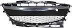 Front Bumper Grille Gray Plastic for 2010-2011 Mazda 3
