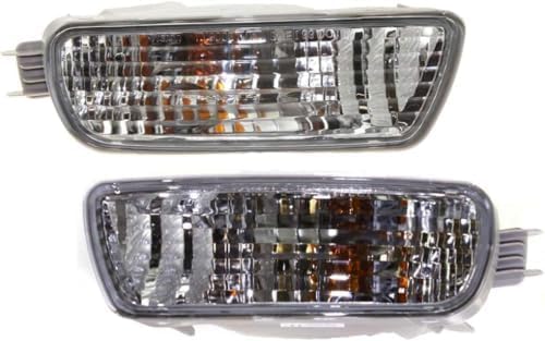 12-Piece Front Bumper Kit: Bumper, Grille, Upper, Valance, Fillers, Headlight & Signal & Corner Lamp (Left & Right) for 2001-2004 Toyota Tacoma