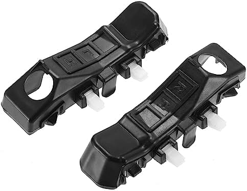 Set of 2 Front Bumper Brackets Left Driver & Right Passenger Side for 2012-2017 Hyundai Veloster