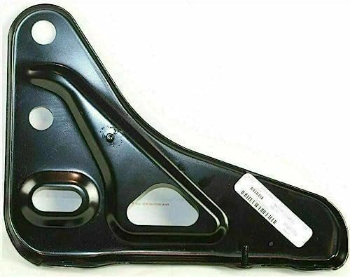 5-Piece Front Bumper Kit: Chrome Bumper Steel, Upper Cover & Lower Valance Brackets (Left & Right) for 2000-2006 Toyota Tundra