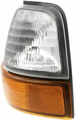 4-Piece Front Headlight Kit: Head Light Assembly & & Corner Lamp (Left & Right) for 1998-2000 Ford Ranger