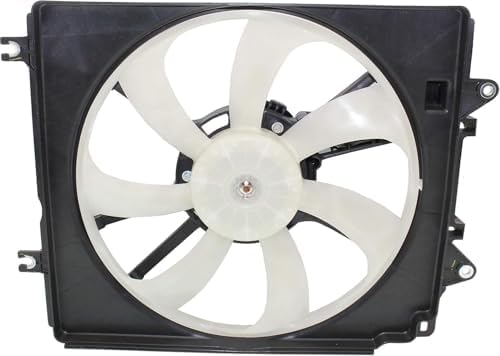 OE Replacement A/C Condenser Fan Passenger Side, 1.5L, 4Cyl, Single fan For 2017-2022 Honda CR-V