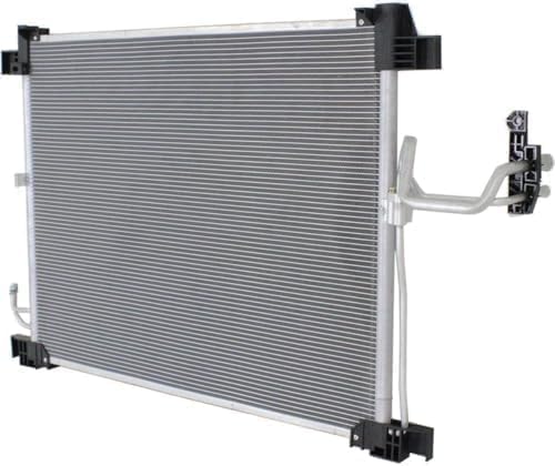 Front A/C Condenser Aluminum Core for 2008-2012 Infiniti EX35, 2013 EX37 & More