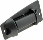 Front & Rear Exterior Door Handle Textured Left Driver Side, Extended Cab Pickup, Front Driver Side - with Key Hole for 1999-2007 GMC Sierra 1500, 1999-2007 Chevrolet Silverado 1500 & More