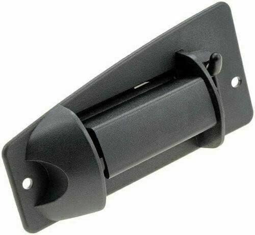 Front & Rear Exterior Door Handle Textured Left Driver Side, Extended Cab Pickup, Front Driver Side - with Key Hole for 1999-2007 GMC Sierra 1500, 1999-2007 Chevrolet Silverado 1500 & More