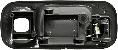 Front or Rear Interior Door Handle Gray Plastic Left Driver Side for 1992-1995 Honda Civic