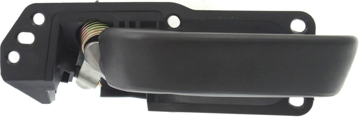 Front Interior Door Handle Textured Left Driver Side, with Door Lock Button for 2008-2014 GMC Sierra 1500, 2008-2014 Sierra 2500 HD & More