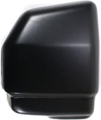Set of 2 Front Bumper End Cap Primed with Pad Holes Left Driver & Right Passenger Side for 1986-1992 Nissan D21