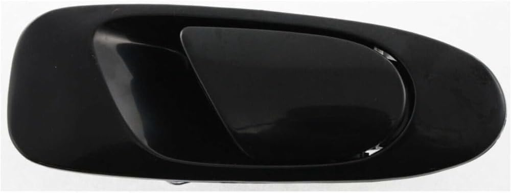 Rear Exterior Door Handle Smooth Black Right Passenger Side for 1992-1995 Honda Civic