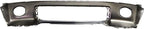 4-Piece Front Bumper Kit: Bumper Chrome Face Bar Steel, Primed Upper Cover, Textured Lower Valance Panel & Grille Assembly for 2010-2013 Toyota Tundra