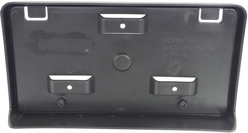 Front License Plate Bracket Textured for 2015-2019 Ford Transit-350, 2015-2019 Transit-150 & More