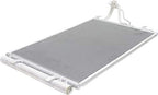 Front A/C Condenser Aluminum Core for 2014-2017 Hyundai Elantra, 2015-2018 Kia Forte & More