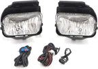 14-Piece Front Bumper Kit: Chrome Bumper, Grille, Upper Cover, Textured Lower Valance, Brackets, Headlights & Fog Lamps (Left & Right) for 2003-2007 Chevrolet Silverado 2500 HD & 2003-2007 Silverado 3500