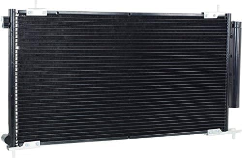 Front A/C Condenser Aluminum Core for 2003-2011 Honda Element & 2002-2006 CR-V