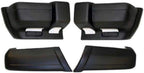 Front and Rear Bumper End Caps Textured Right Passenger & Left Driver Side for 1997-2001 Jeep Cherokee