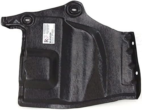 Front Engine Splash Shield Under Cover Right Passenger Side for 2009-2014 Nissan Murano & 2011-2017 Quest