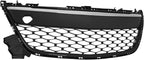 Front Bumper Grille Black with Chrome Trim for 2010-2012 Mazda CX-7