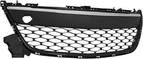 Front Bumper Grille Black with Chrome Trim for 2010-2012 Mazda CX-7