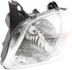 Set of 2 Front Head Light Assembly Plastic Left Driver & Right Passenger Side for 2001-2004 Mazda Tribute