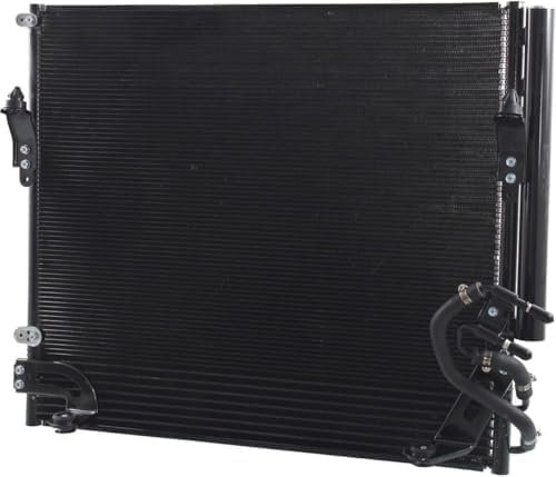 A/C Condenser, With Integrated Oil Cooler For 2010–2012 Toyota Sequoia & 2010–2018 Toyota Tundra