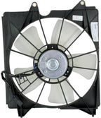 Front Radiator & A/C Condenser Cooling Fan Assembly Plastic for 2008-2009 Honda Accord