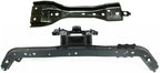 2-Piece Front Radiator Support Kit: Radiator Support Upper Tie Bar & Center Hood Lock Stay for 2013-2019 Nissan Sentra