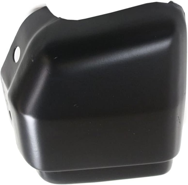 Set of 2 Front Bumper End Cap Primed with Pad Holes Left Driver & Right Passenger Side for 1986-1992 Nissan D21