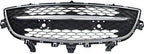 Front Bumper Lower Grille Primed with Chrome Trim Plastic for 2010-2012 Mazda CX-9
