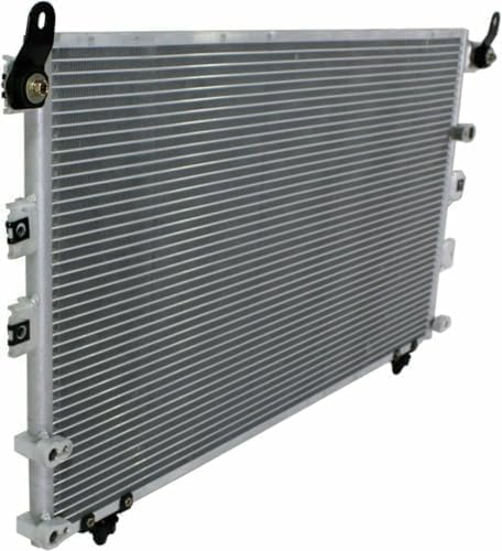 A/C Condenser, With Integrated Oil Cooler, 8 Cyl., 4.7L Engine For 2001-2007 Toyota Sequoia SR5 Limited