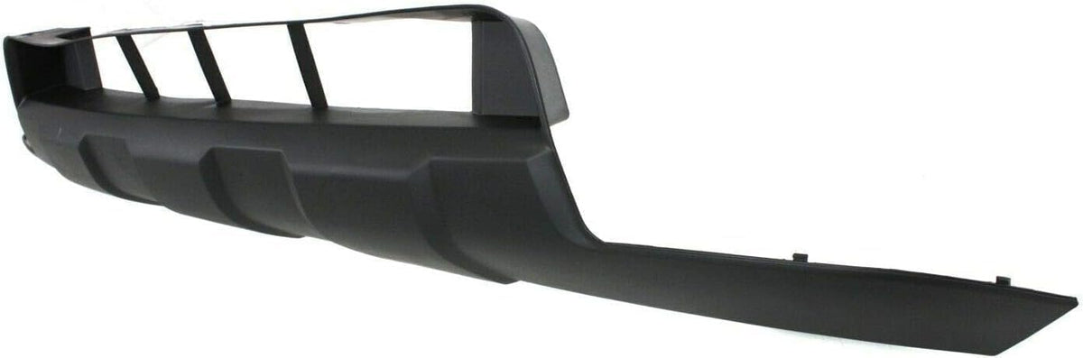4-Piece Front Bumper Kit: Bumper Primed Upper Cover Steel, Lower Valance & Fog Lamp Cover (Left & Right) for 2005-2017 Nissan Frontier