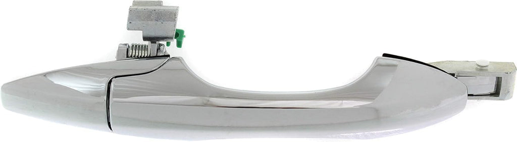 Front or Rear Exterior Door Handel Chrome Right Passenger Side, without Key Hole, Base Model for 2007-2013 Acura MDX