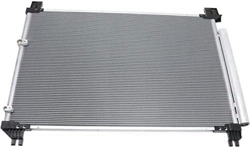 A/C Condenser, Excludes Hybrid For 2014–2019 Toyota Highlander