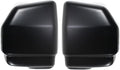 Set of 2 Front Bumper End Cap Primed with Pad Holes Left Driver & Right Passenger Side for 1986-1992 Nissan D21