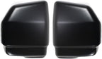 Set of 2 Front Bumper End Cap Primed with Pad Holes Left Driver & Right Passenger Side for 1986-1992 Nissan D21