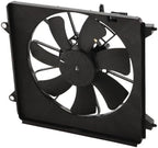 Front A/C Condenser Cooling Fan Assembly for 2008-2012 Honda Accord, 2009-2014 Acura TSX & More