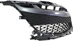 Front Bumper Grille Gray Plastic for 2010-2011 Mazda 3