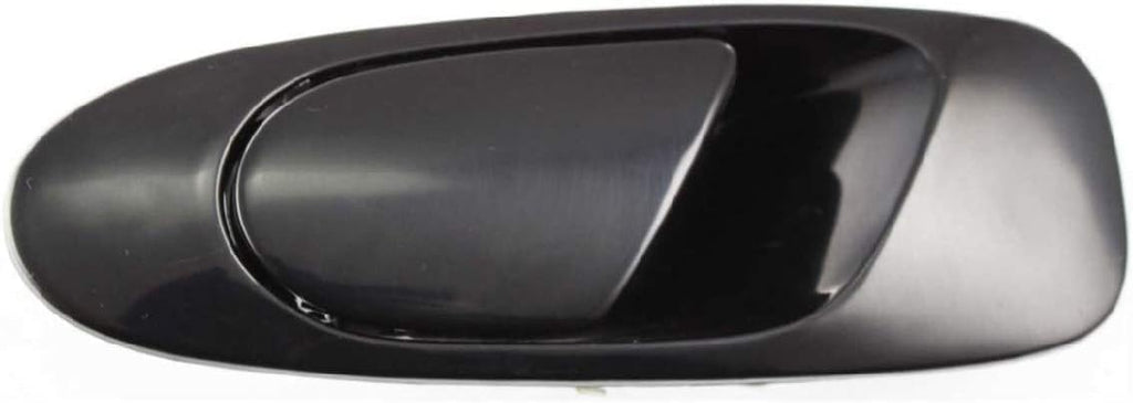 Rear Exterior Door Handle Smooth Black Left Driver Side for 1992-1995 Honda Civic