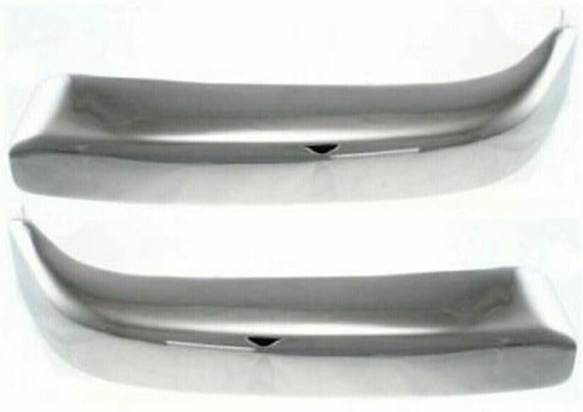 5-Piece Front Bumper Cover Kit: Textured Bumper Cover, Chrome Trims & Signal Lamps (Left & Right) for 1998-2000 Toyota Tacoma