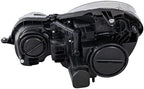 Set of 2 Front Head Light Assembly Plastic Left Driver & Right Passenger Side for 2007-2009 Mercedes-Benz E-Class