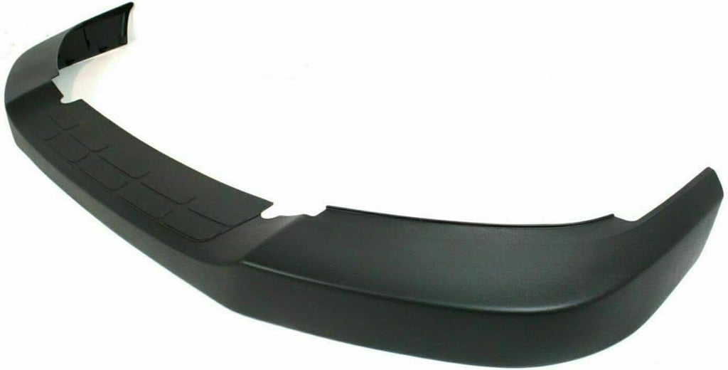 2-Piece Front Bumper Kit: Bumper Chrome Face Bar Steel & Textured Upper Cover for 2003-2014 GMC Savana 1500, 2003-2023 Savana 2500 & More