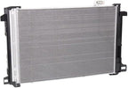 Front A/C Condenser Aluminum Core for 2008-2015 Mercedes-Benz C-Class, 2010-2017 E-Class & More