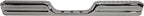 Rear Step Bumper Face Bar Chrome Steel for 1984-1988 Toyota Pickup