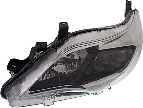 Driver Side Halogen Headlight, OE Comparable For 2013-2015 Toyota Avalon