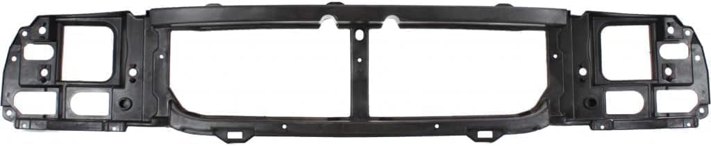 5-Piece Front Grille Kit: Chrome Grille Shell & Insert, Header Panel Thermoplastic and Fiberglass, Headlights & Corner Lamps (Left & Right) for 1998-2000 Ford Ranger