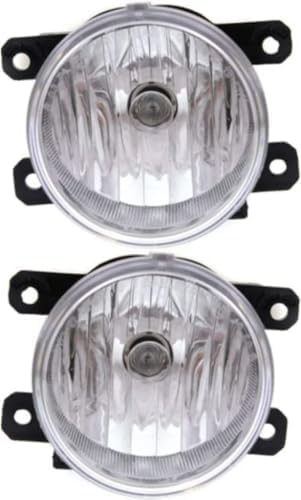 6-Piece Front Bumper Cover Kit: Bumper Cover, Grille, Fog Lamps & Head Lights for 2013-2015 Subaru XV Crosstrek
